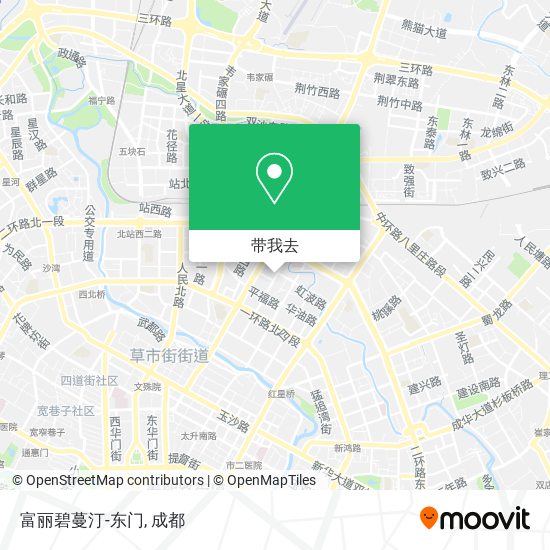 富丽碧蔓汀-东门地图
