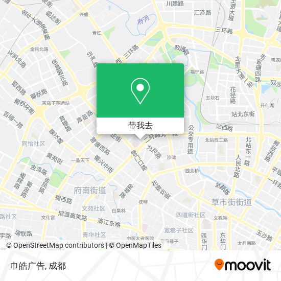 巾皓广告地图