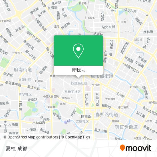 夏柏地图