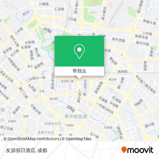 友源假日酒店地图