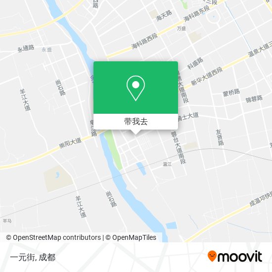 一元街地图