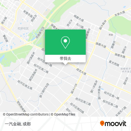 一汽金融地图