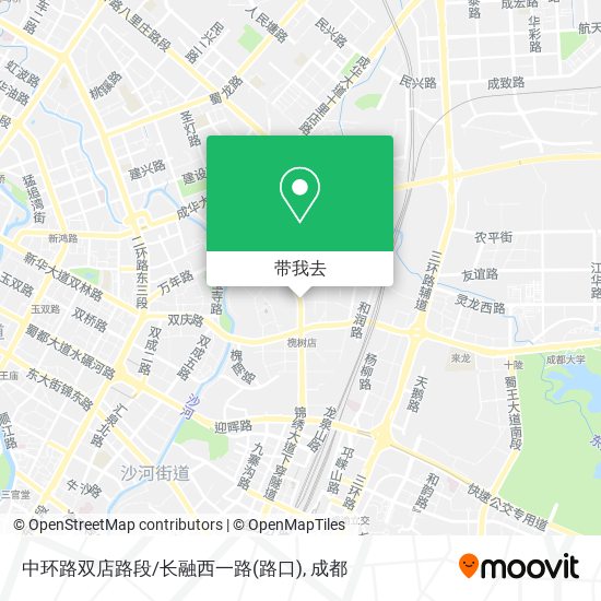 中环路双店路段/长融西一路(路口)地图