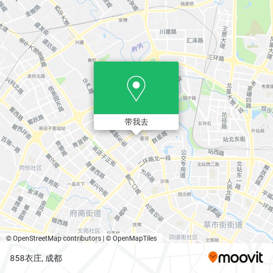858衣庄地图