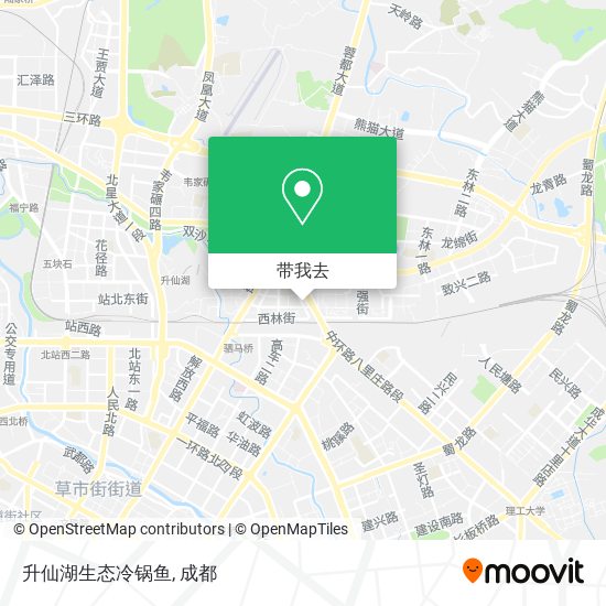 升仙湖生态冷锅鱼地图