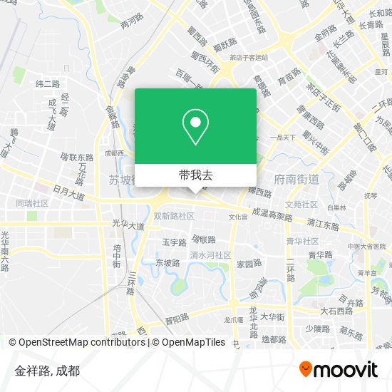 金祥路地图