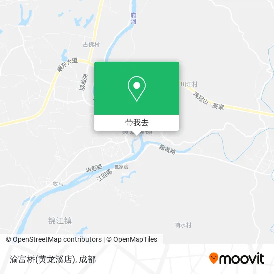 渝富桥(黄龙溪店)地图