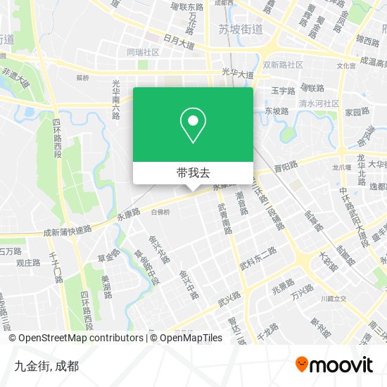 九金街地图