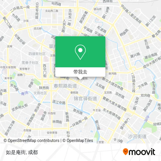 如是庵街地图