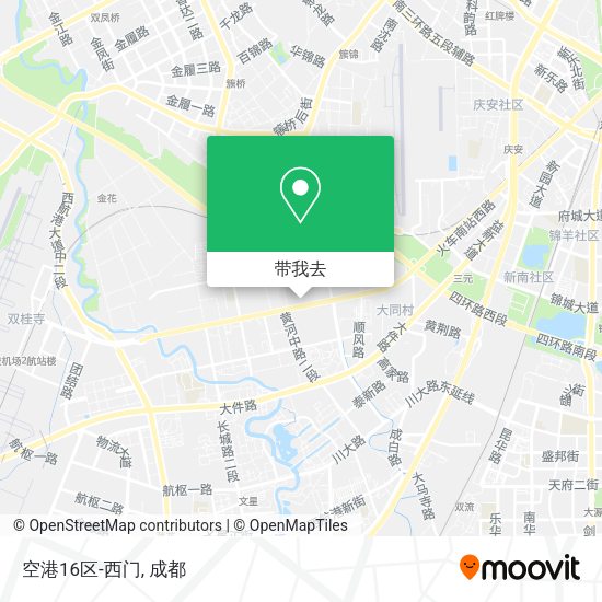 空港16区-西门地图