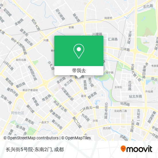 长兴街5号院-东南2门地图