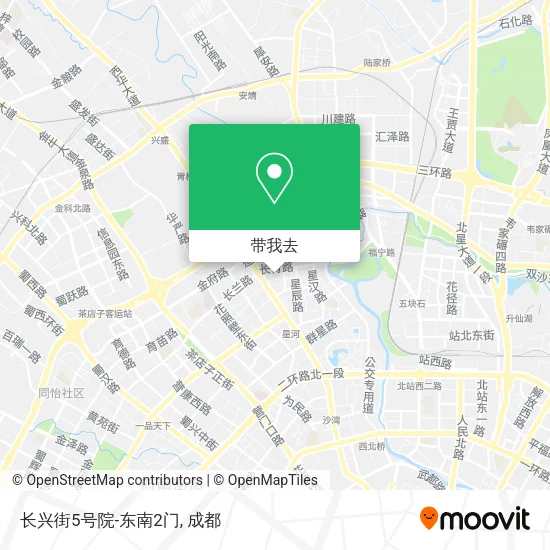 长兴街5号院-东南2门地图