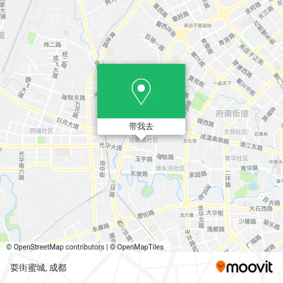 耍街蜜城地图