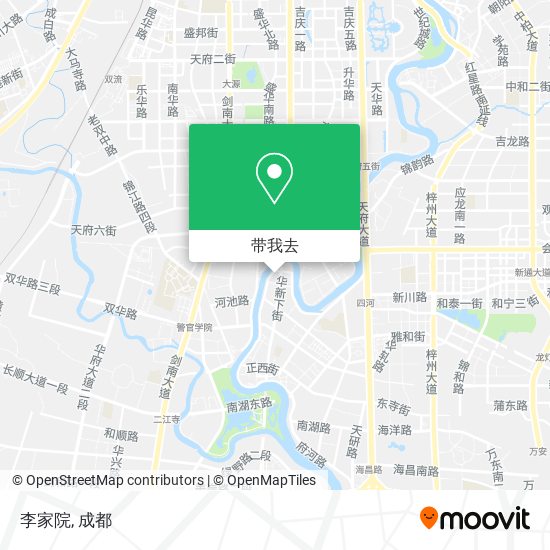 李家院地图
