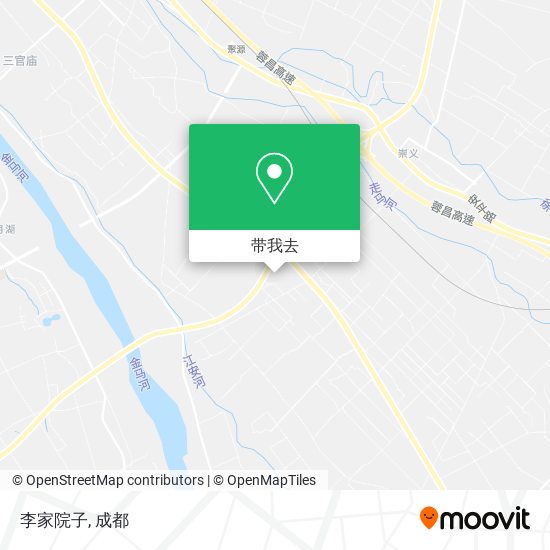 李家院子地图