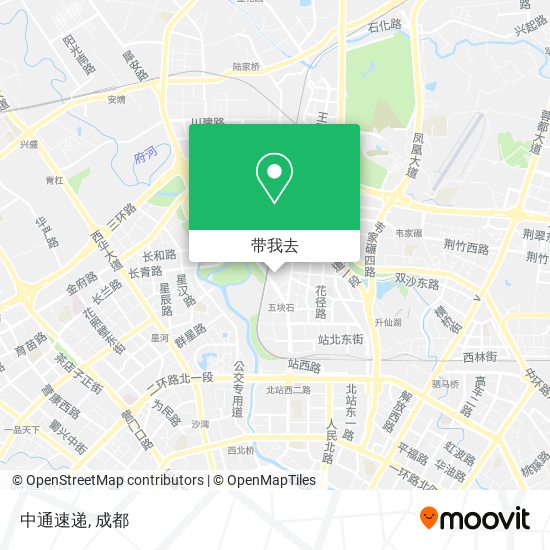 中通速递地图