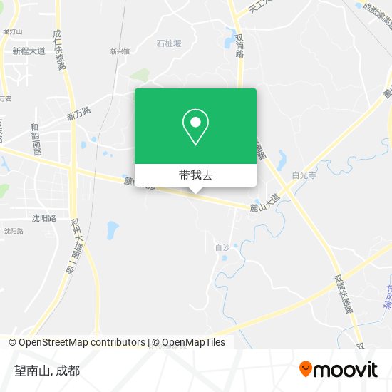 望南山地图