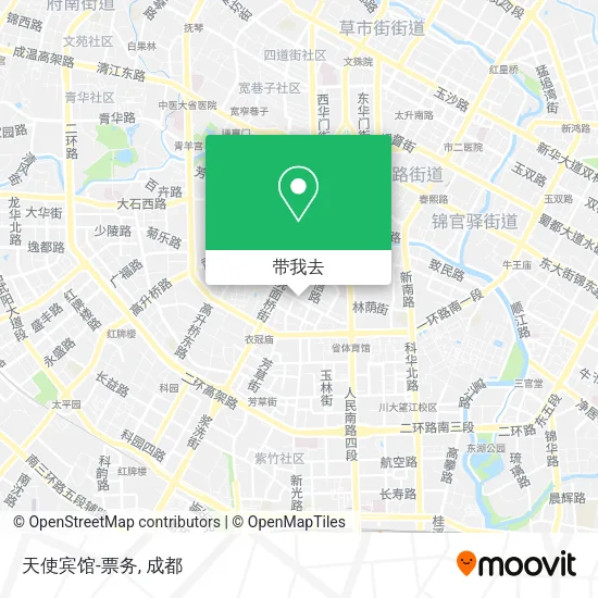 天使宾馆-票务地图