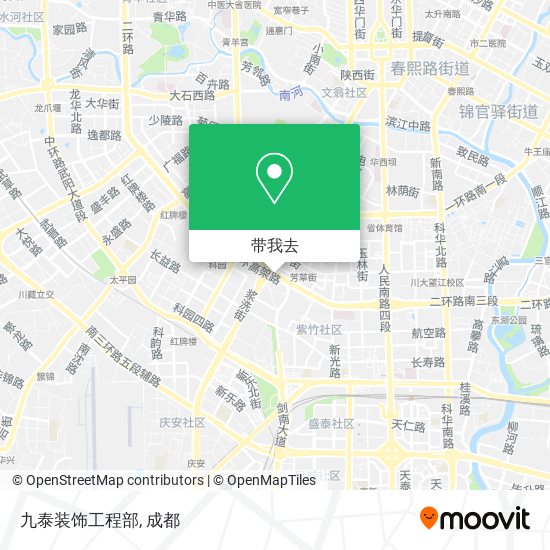 九泰装饰工程部地图
