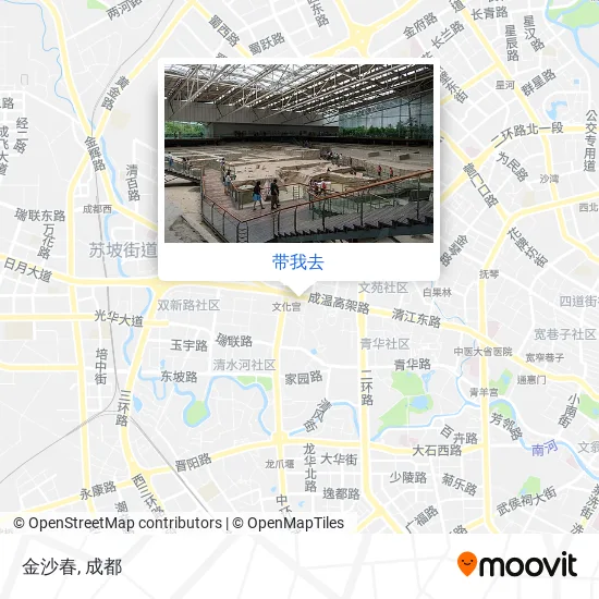 金沙春地图