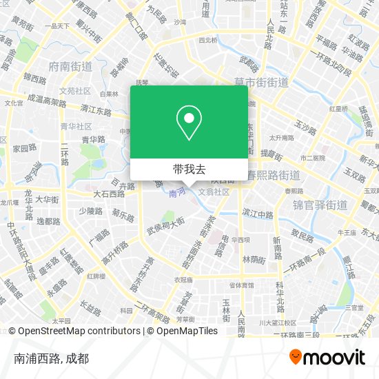 南浦西路地图