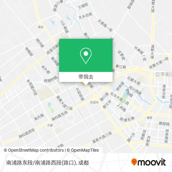 南浦路东段/南浦路西段(路口)地图