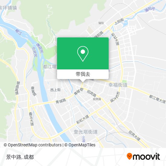 景中路地图