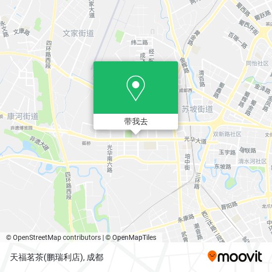 天福茗茶(鹏瑞利店)地图