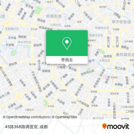 45路368路调度室地图