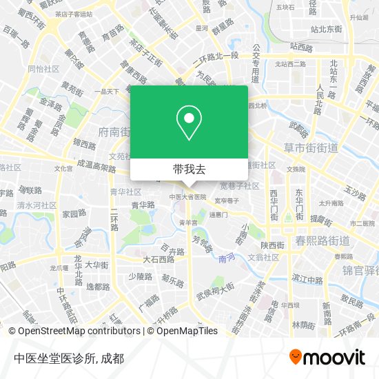 中医坐堂医诊所地图