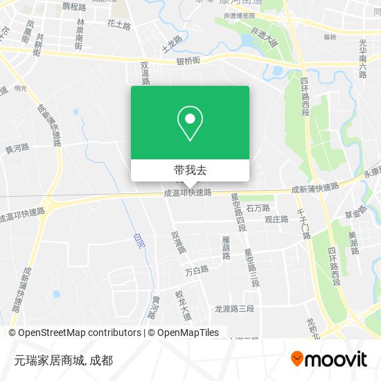 元瑞家居商城地图
