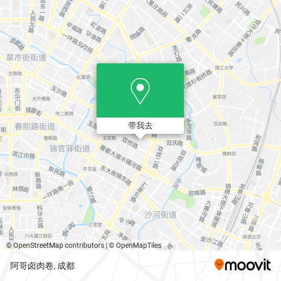 阿哥卤肉卷地图