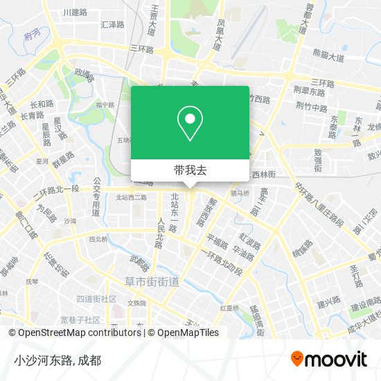小沙河东路地图