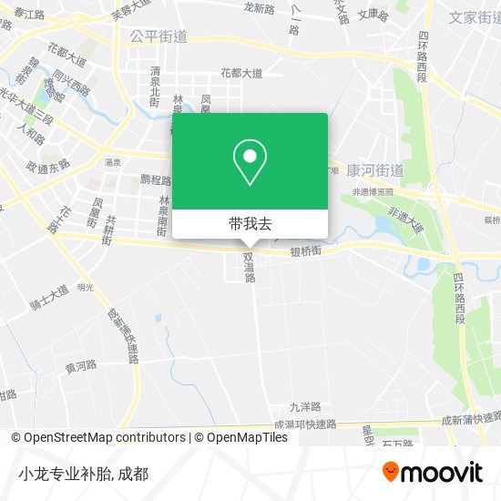小龙专业补胎地图