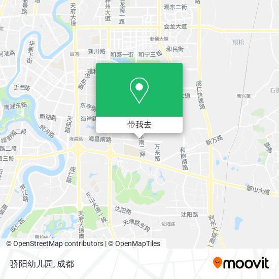 骄阳幼儿园地图