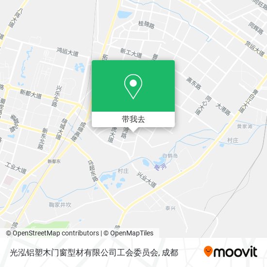 光泓铝塑木门窗型材有限公司工会委员会地图