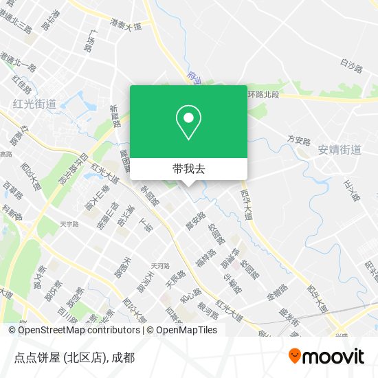 点点饼屋 (北区店)地图