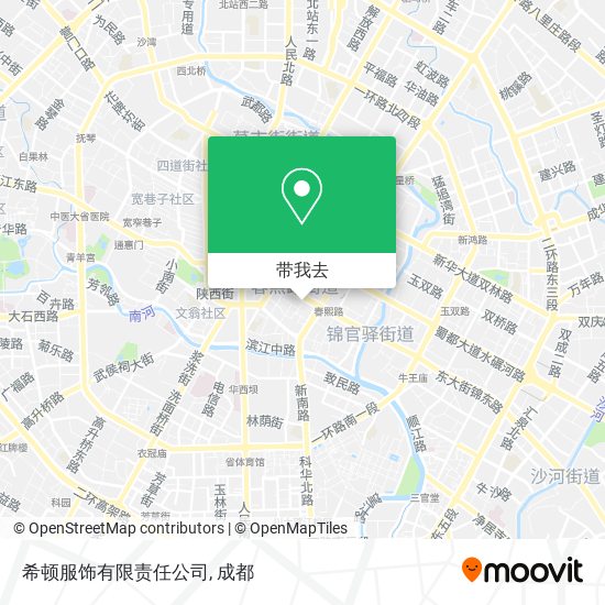 希顿服饰有限责任公司地图