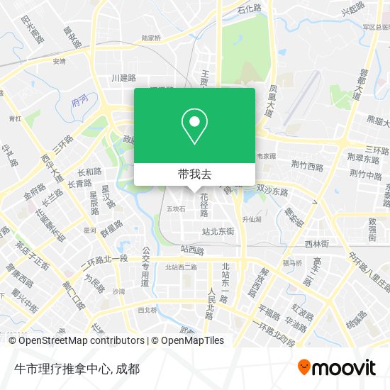 牛市理疗推拿中心地图