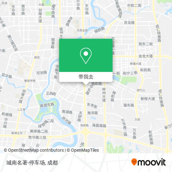 城南名著-停车场地图