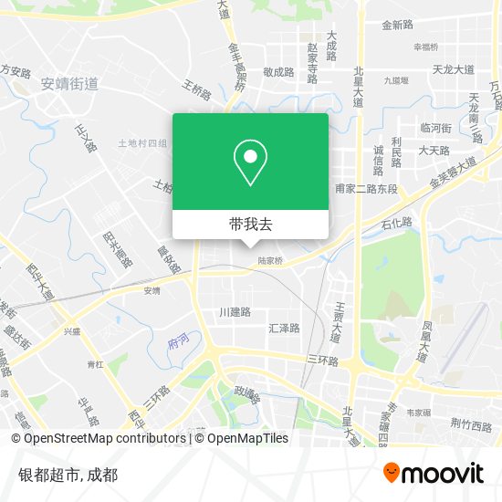 银都超市地图