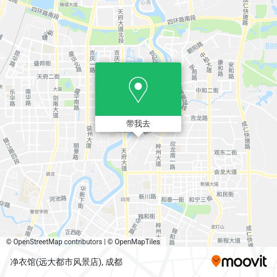 净衣馆(远大都市风景店)地图
