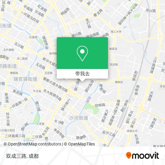 双成三路地图