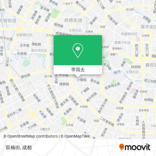 双楠街地图