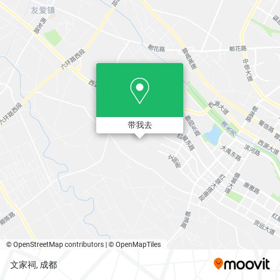 文家祠地图