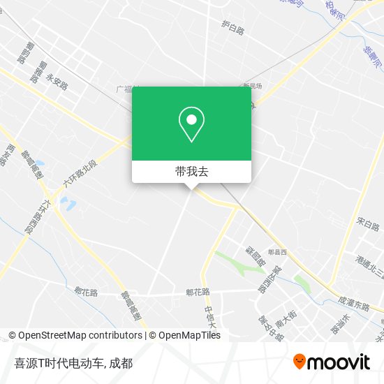 喜源T时代电动车地图