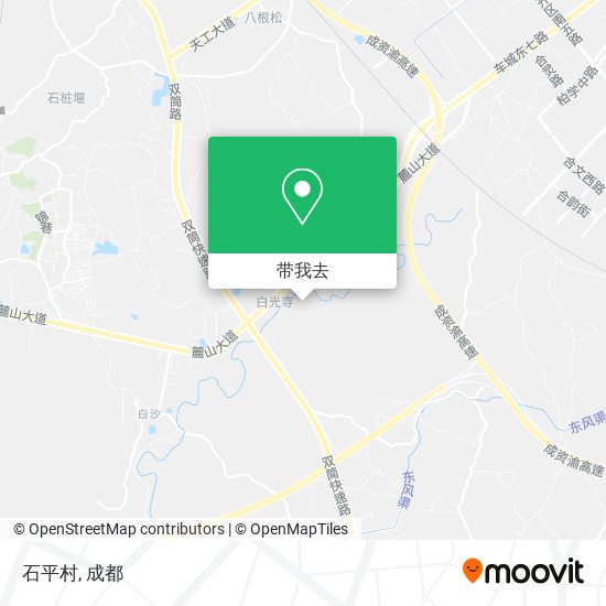 石平村地图
