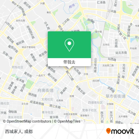 西城家人地图