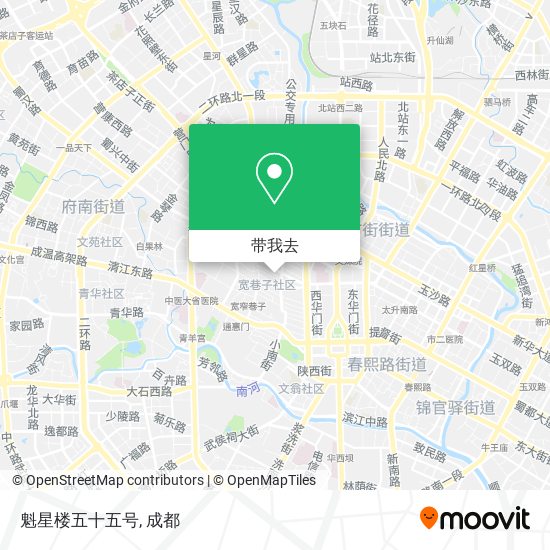 魁星楼五十五号地图