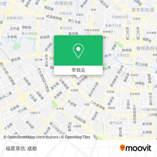 福星茶坊地图